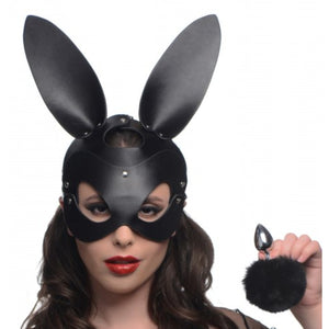 Tailz Bunny Tail Anal Plug and Mask Set Buy in Singapore LoveisLove U4Ria 