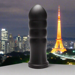 Tantus Meat Wave XL Anal Plug Onyx Black 11 Inches love is love buy sex toys singapore u4ria