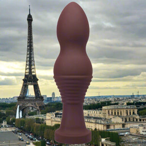 Tantus Piggy Firm XL Anal Plug Garnet Red 10 Inches love is love buy sex toys singapore u4ria