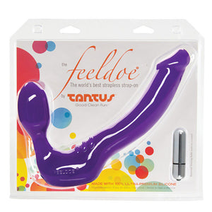 Tantus Feeldoe Classic Violet strapless strap-on ultra-premium silicone buy at LoveisLove U4Ria Singapore