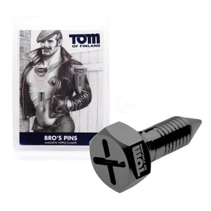 Tom Of Finland Bros Pins Magnetic Nipple Clamps Buy in Singapore LoveisLove U4ria 
