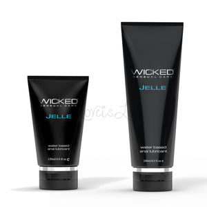 Wicked Jelle Water-Based Anal Gel Lubricant