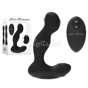 Zero Tolerance One-Two Punch Remote Controlled Prostate Vibrator buy in Singapore LoveisLove U4ria