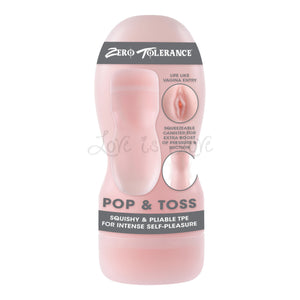 Zero Tolerance Pop & Toss Squeezable Stroker Buy in Singapore LoveisLove U4Ria 
