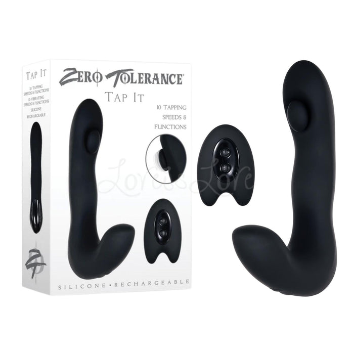 Zero Tolerance Tap It Remote Control Prostate Vibrator