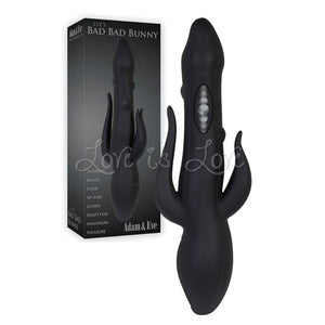 Adam & Eve Eve's Bad Bad Bunny with Massaging Beads Vibrators - Rabbit Vibrators Adam & Eve