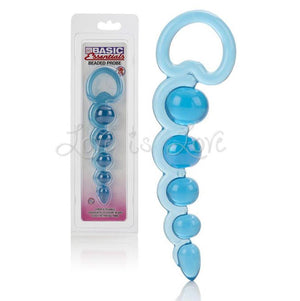 Basic Essentials Beaded Probe Anal - Anal Beads & Balls Calexotics
