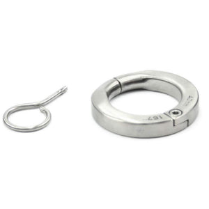 BON4 Lockable Penis Ring 40mm-46 mm Cock Rings - Metal Cock Rings BON4 