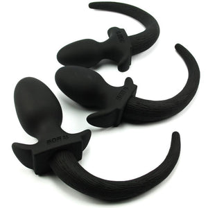 BON4 Silicone Puppy Tail in Large or XL (Best Quality Puppy Tail) Anal - Tail & Jewelled Butt Plugs BON4 