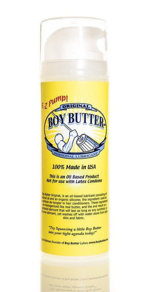 Boy Butter Original Lubricant ( Newly Replenished ) Lubes & Toy Cleaners - Oil Based Boy Butter 147ml 5 FL OZ 