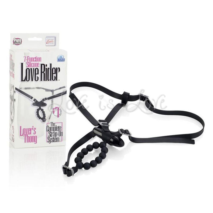 CalExotics 7 Function Silicone Love Rider Lovers Thong