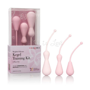 CalExotics Inspire Weighted Silicone Kegel Training Kit For Her - Kegel & Pelvic Exerciser CalExotics