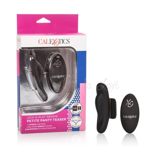 CalExotics Lock-N-Play Remote Panty Teaser Petite 3.75 Inch Stimulator