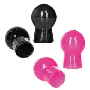 CalExotics Nipple Play Advanced Nipple Suckers Black or Pink (Hard PVC Plastic)(New Packaging) Nipple Toys - Nipple Suckers CalExotics 