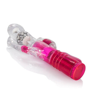 CalExotics Triple Orgasm Wild Orgasm Rabbit Vibrator Pink Vibrators - Double Penetration CalExotics 