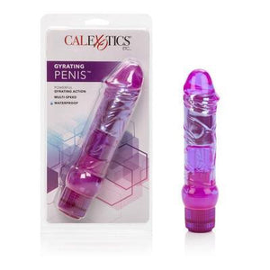 CalExotics Waterproof Crystalessence Gyrating Penis Vibrators - Realistic Vibrators Calexotics