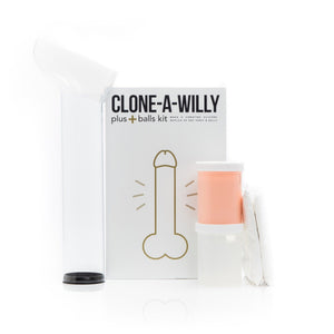 Clone-A-Willy Molding Kit - Vibrating Penis With Balls Dildos - Classic & Clone Your Own Clone-A-Willy 
