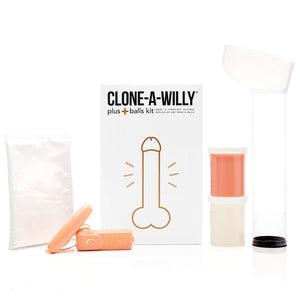Clone-A-Willy Molding Kit - Vibrating Penis With Balls