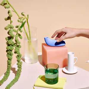 Dame Products Aer Pressure Wave Suction Toy in Periwinkle (New Edition) Buy in Singapore LoveisLove U4Ria'