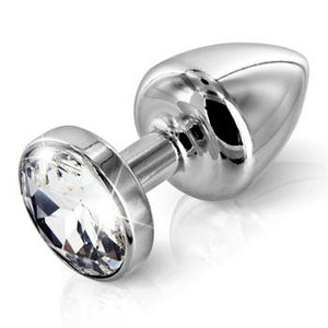 Diogol Anni Butt Plug Round Silver (Available in 25mm, 30mm or 35mm) Anal - Anal Metal Toys Diogol 
