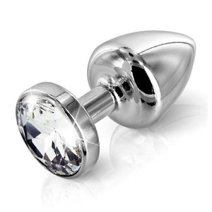 Diogol Anni Butt Plug Round Silver (Available in 25mm, 30mm or 35mm) Anal - Anal Metal Toys Diogol T1 Small (25 mm) Silver 