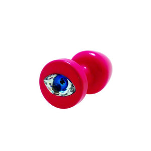 Diogol Anni R Eye Butt Plug Pink Crystal Pink 25 MM or 30 MM Anal - Tail & Jewelled Butt Plugs Diogol 25 MM 