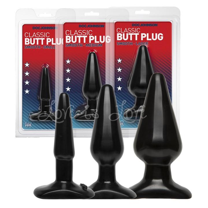 Doc Johnson Classic Butt Plug (In New Packaging) Love is Love Doc Johnson Classic Butt Plug (In New Packaging) Love is Love