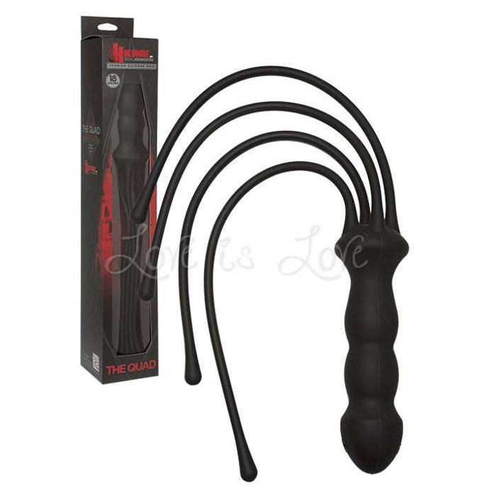 Doc Johnson Kink The Quad Silicone Whip 18 Inch (Just Sold)