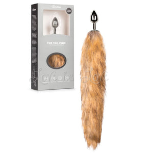 Easytoys Fox Tail Plug No. 1 - Silver Anal - Tail & Jewelled Butt Plugs Easytoys