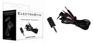 ElectraStim Adapter Cable Kit - 2.5mm/3.5mm Jack Plug (2mm Pin) ElectroSex Gear - ElectraStim ElectraStim