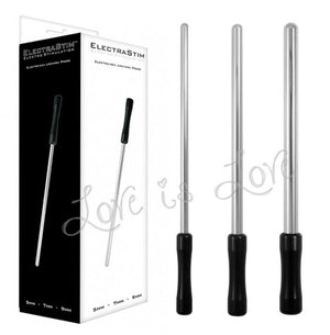 ElectraStim Electro Urethral Sound 5mm or 7mm or 9mm ElectroSex Gear - ElectraStim ElectraStim