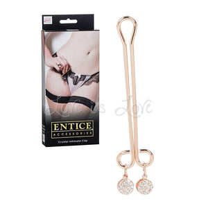 Entice Accessories Crystal Intimate Clip For Her - Clit Clamps Calexotics