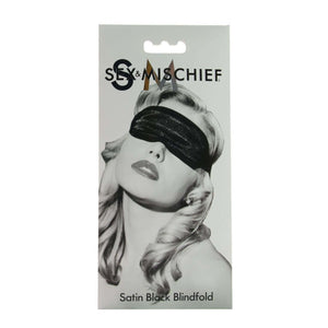 Sex & Mischief Satin Blindfold Black Buy in Singapore LoveisLove U4ria