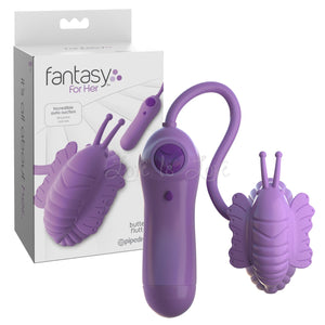Fantasy For Her Butterfly Flutt-Her Purple (Newly Replenished) For Her - Clitoral & Vaginal Pumps Pipedream Products