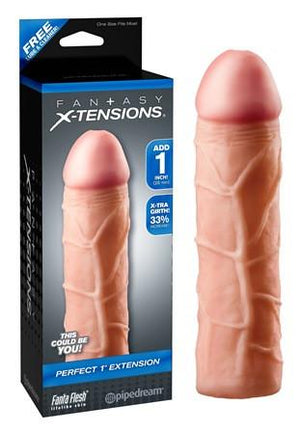 Fantasy X-tensions Perfect Hollow Extension 1 Inch For Him - Fantasy X-tensions Fantasy X-tensions