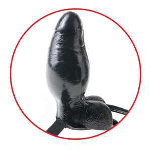 Fetish Fantasy Series Inflatable Vibrating 6 Inch Strap-On Strap-Ons & Harnesses - Vibrating Strap-Ons Pipedream Products 