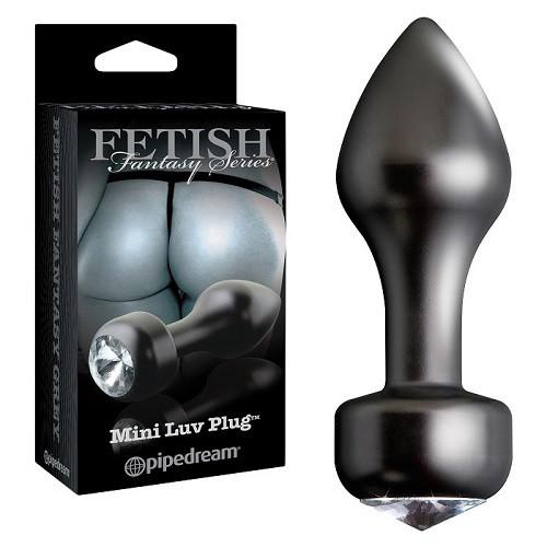 Fetish Fantasy Series Limited Edition Mini Luv Plug Black Love is Love Fetish Fantasy Series Limited Edition Mini Luv Plug Black Love is Love