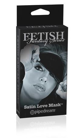 Fetish Fantasy Series Limited Edition Satin Love Mask Bondage - Blindfolds & Masks Pipedream Products