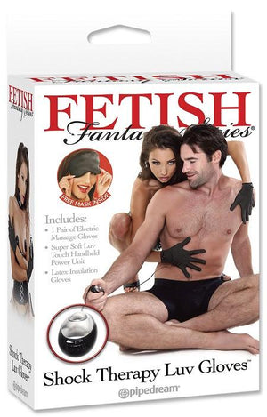 Fetish Fantasy Series Shock Therapy Luv Gloves ElectroSex Gear - Shock Therapy Pipedream Products