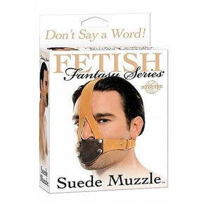 Fetish Fantasy Series Suede Muzzle Bondage - Hoods & Muzzles Pipedream Products