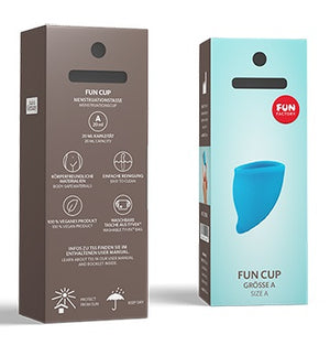 Fun Factory Menstrual Cup Explore Kit (Pink & Ultramarine) or Size A (Turquoise) or Size B (Grape)