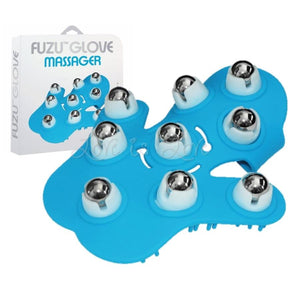 Fuzu Roller Glove Neon Blue Massager For Us - Sexy Massage Fuzu