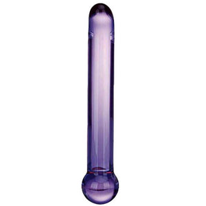 Glas Purple G-Spot Tickler Glass Dildo Dildos - Glass/Ceramic/Metal Glastoy 