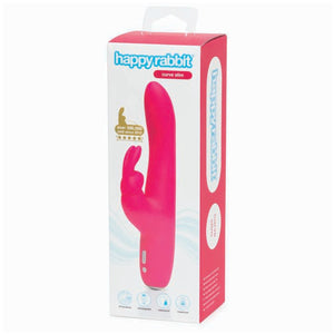 Happy Rabbit Slimline Curve Rechargeable Rabbit Vibrator Pink Vibrators - Rabbit Vibrators Lovehoney 