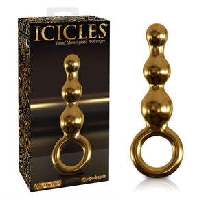 Icicles Gold Edition G10 Dildos - Glass/Ceramic/Metal ICICLES
