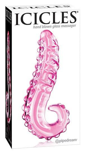 Icicles No. 24 Hand Blown Glass Massager Dildos - Glass/Ceramic/Metal ICICLES
