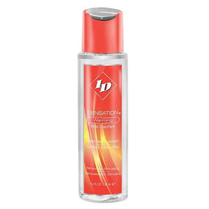 ID Sensation Warming Lubricant 2.2 oz or 4.4 oz or 8.5 oz ( Newly Replenished on Jan 2019) Lubes & Toy Cleaners - Cooling & Warming ID 4.4 FL OZ 