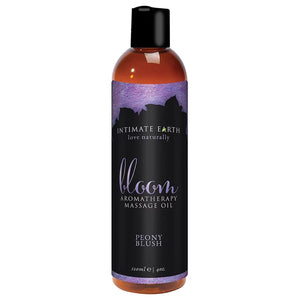 Intimate Earth Massage Oil Honey Almond or Bloom Peony Blush 120 ML 4 FL OZ For Us - Sexy Massage Intimate Earth 