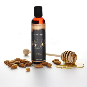 Intimate Earth Massage Oil Honey Almond or Bloom Peony Blush 120 ML 4 FL OZ For Us - Sexy Massage Intimate Earth Honey Almond 