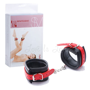 Japan NPG Benitsubaki Fetters Ankle Cuff Bondage - Ankle & Wrist Restraints NPG